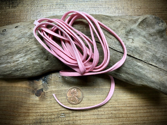 Waxed Cotton Cord - Pink