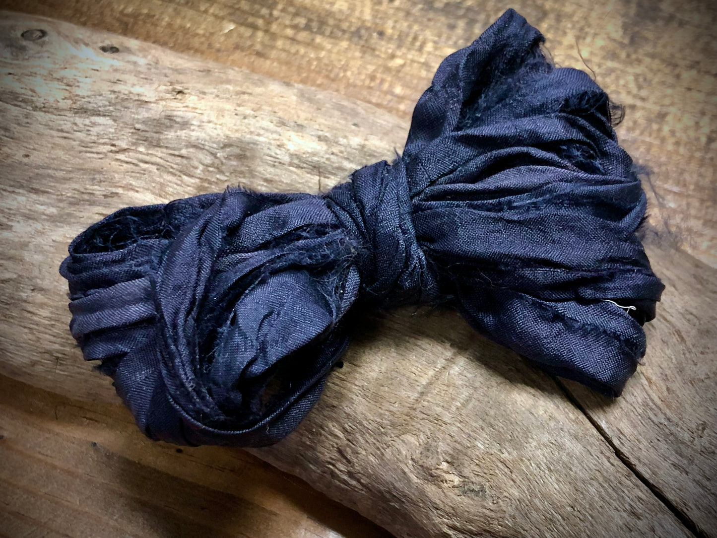 Sari Silk - Midnight Blue