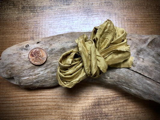 Sari Silk - Pale Gold