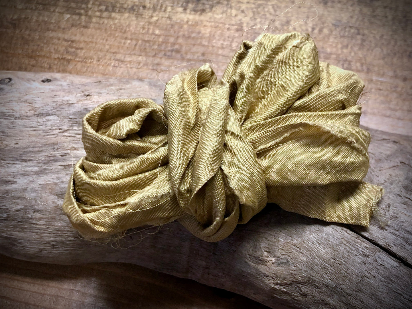 Sari Silk - Pale Gold