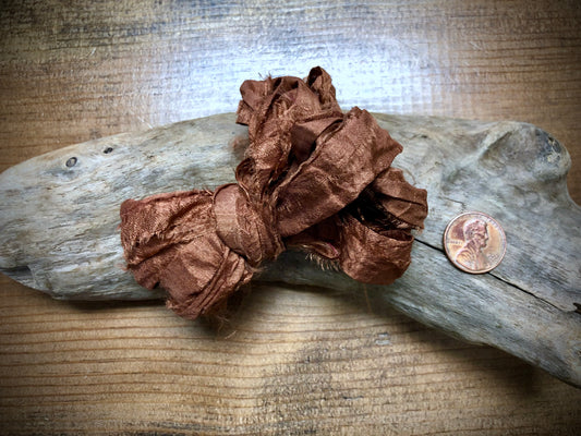 Sari Silk - Antique Copper