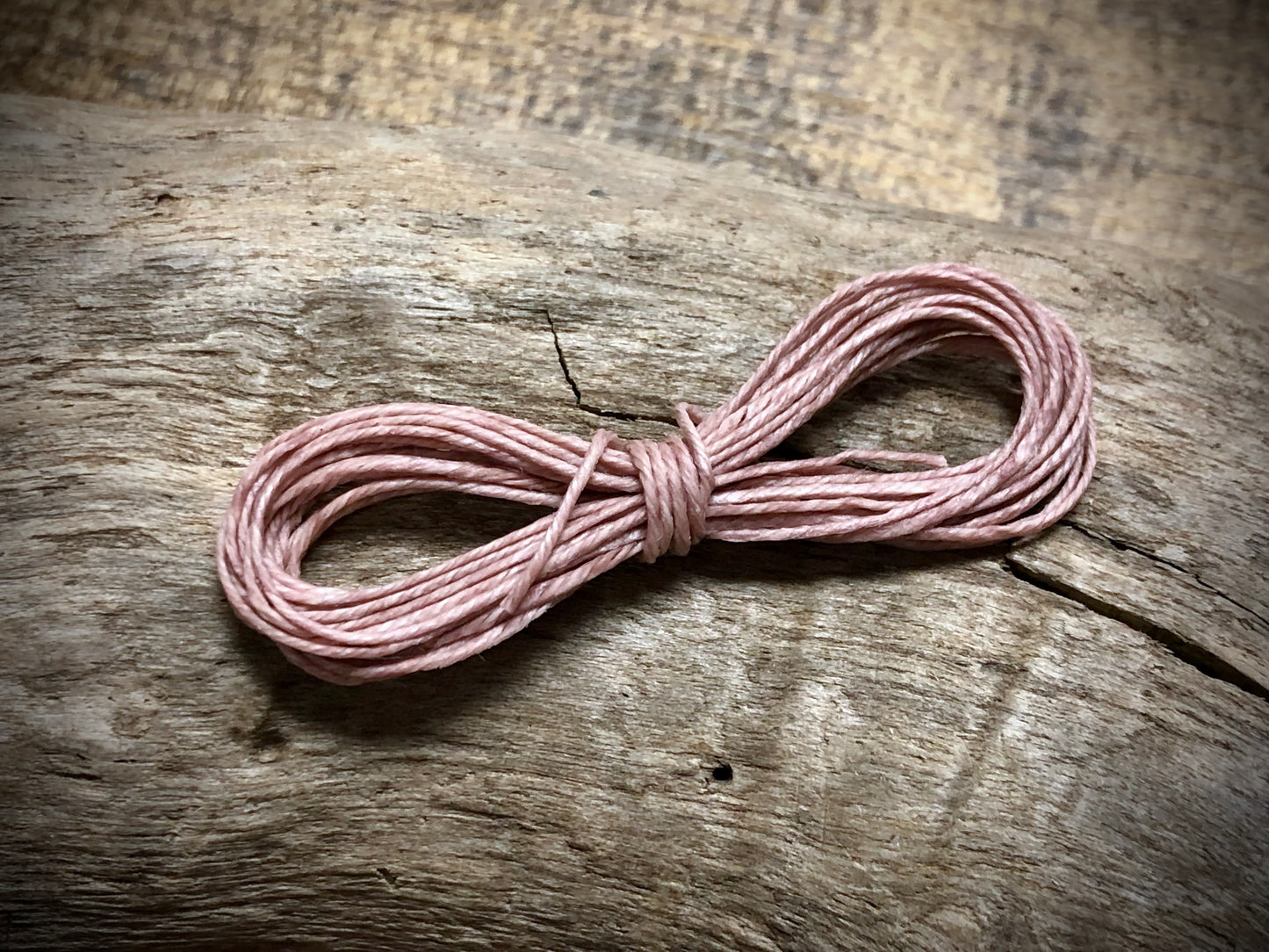 Waxed Irish Linen - Light Blush