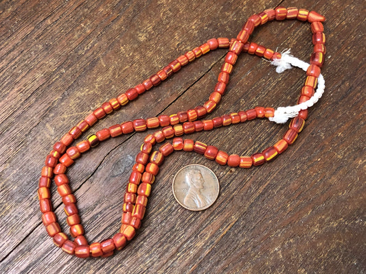 Faux African Glass Beads