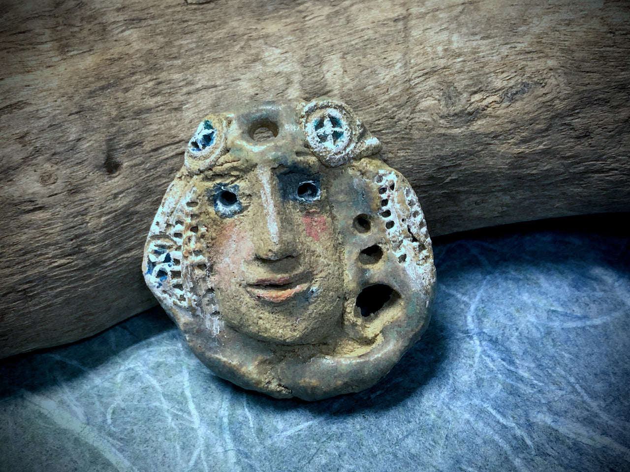 Ceramic Bead by Mary Lou Tompkins