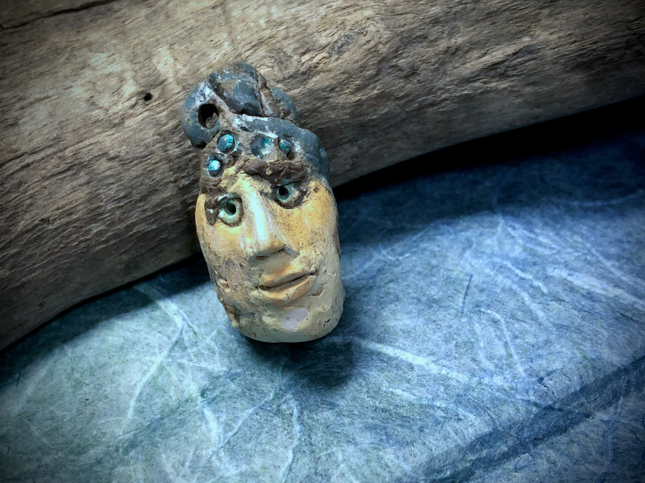 Ceramic Bead by Mary Lou Tompkins