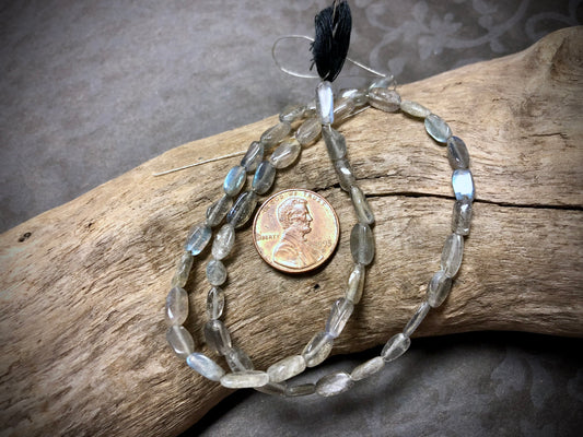 Labradorite Ovals - 7mm x 4mm - 13”