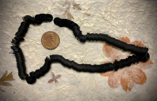 Vintage Ring Sequins - Black