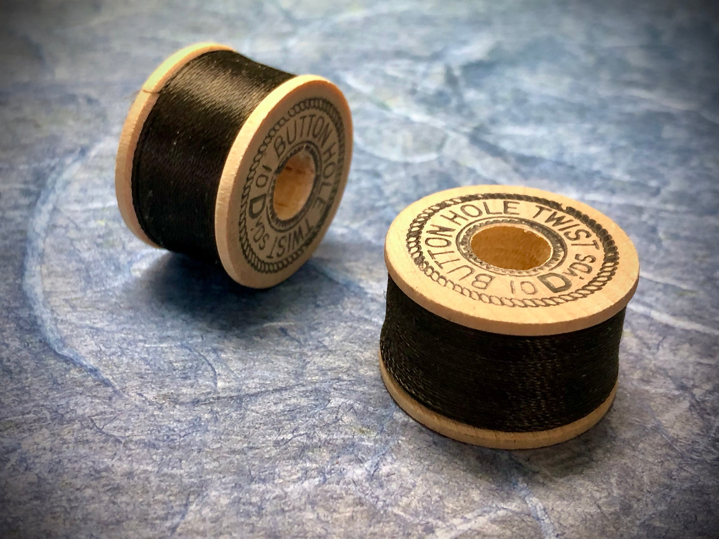Vintage Gudebrod Silk Thread - Chocolate Brown