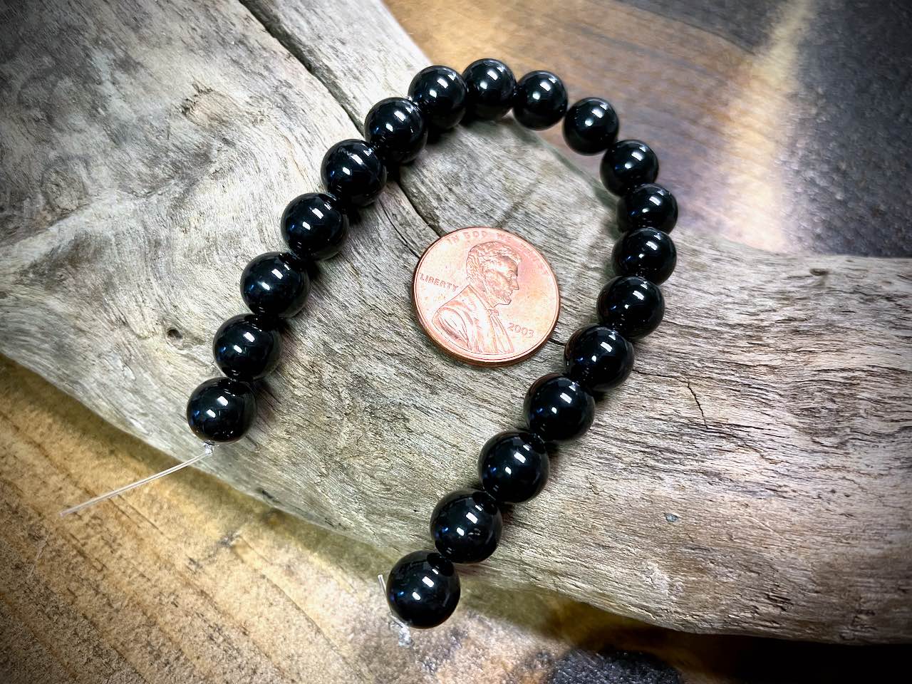 European Crystal Pearls - Mystic Black - 8mm - 20ct.