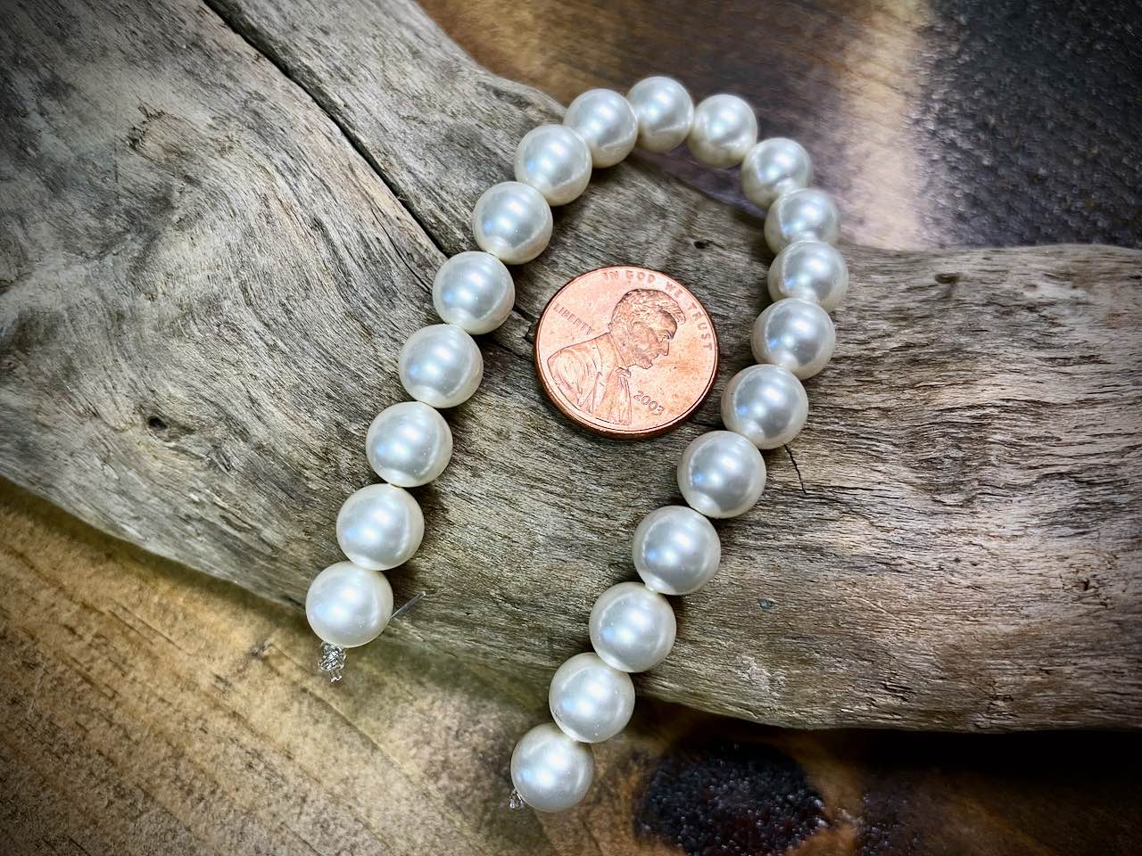 European Crystal Pearls - Crystal White - 8mm - 20ct.