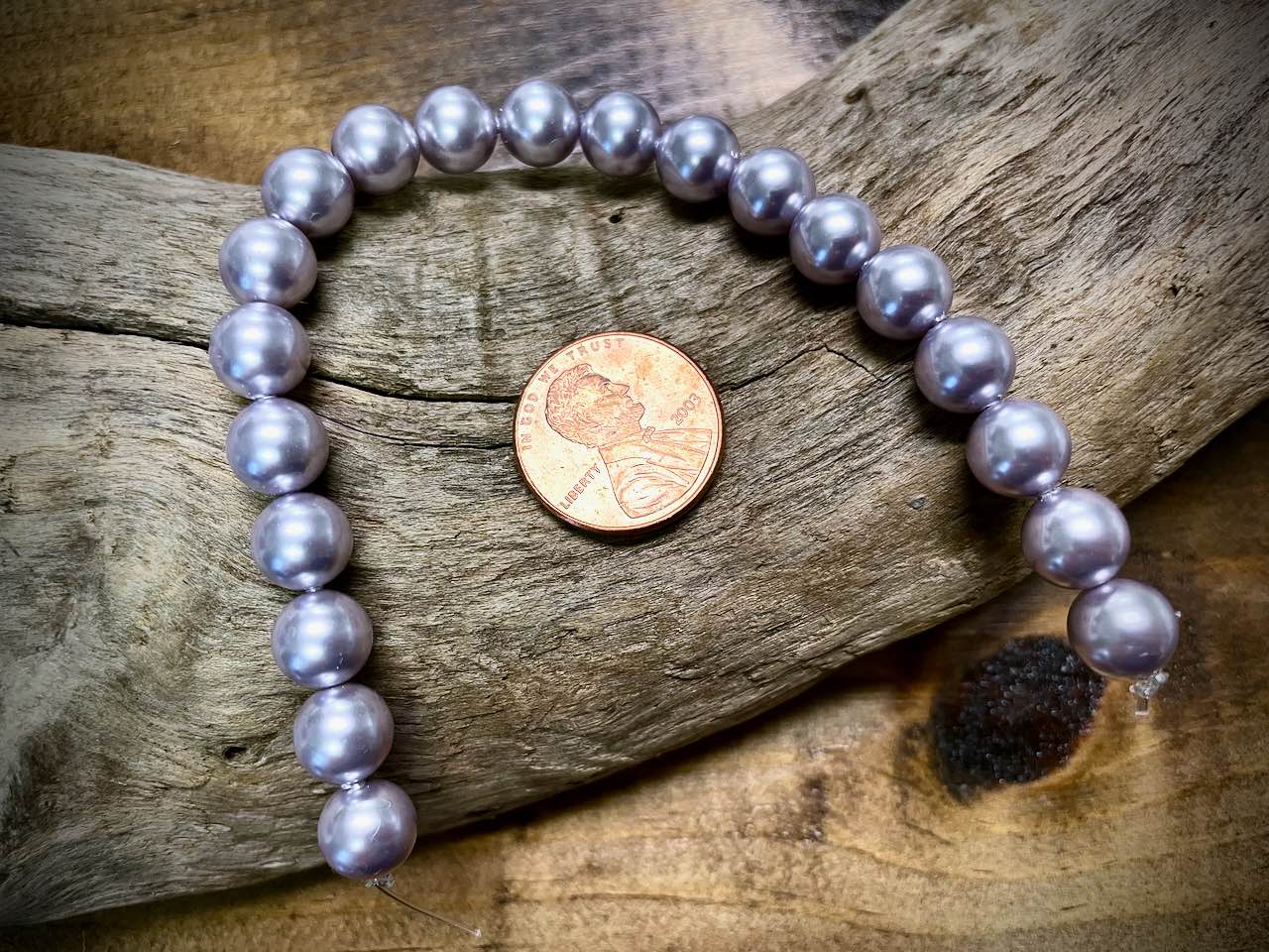 European Crystal Pearls - Lavender - 8mm - 20ct.