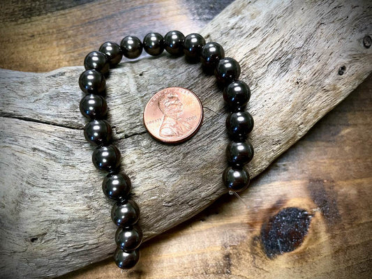 European Crystal Pearls - Deep Brown - 8mm - 20ct.