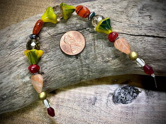 Czech Glass Mixed Strand - Fall Mix