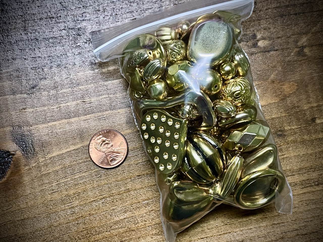 Mixed Bag of Hamilton Gold-Plated Vintage Plastic