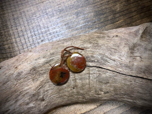 Aqua Nueva Agate Gemstone Pair