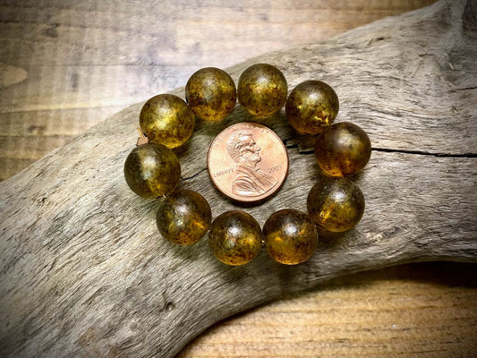 Vintage Plastic Bead Strand