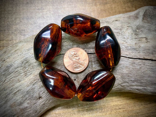 Vintage Plastic Bead Strand