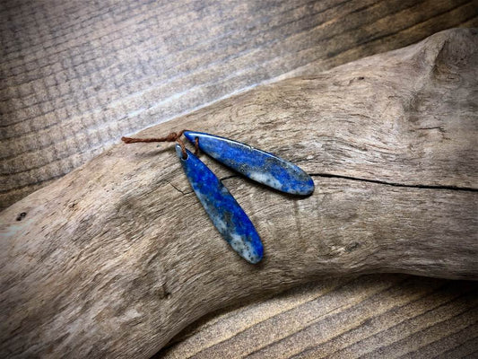 Lapis Gemstone Pair