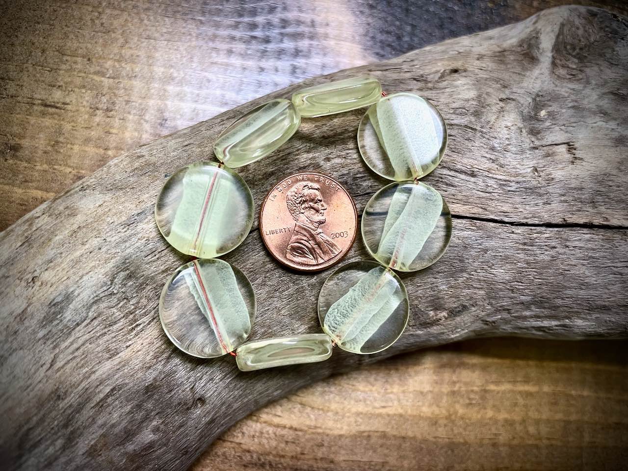 Vintage Plastic Bead Strand