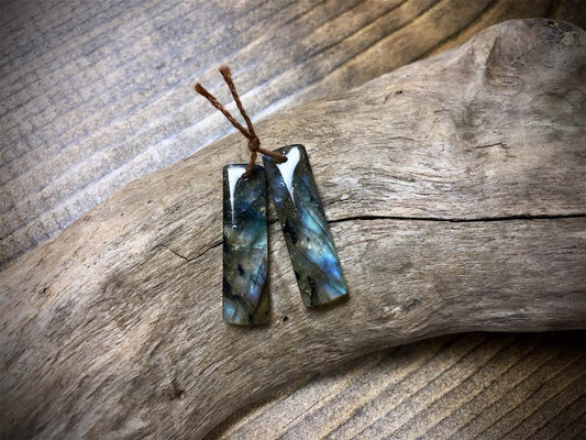 Labradorite Gemstone Pair