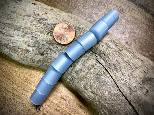 Vintage Moon-Glow Lucite Bead Strand