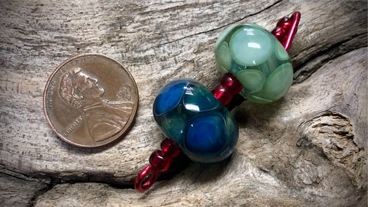 Lampwork Glass Beads by Sue Relgars