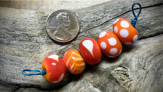 Lampwork Glass Beads by Robert Croft
