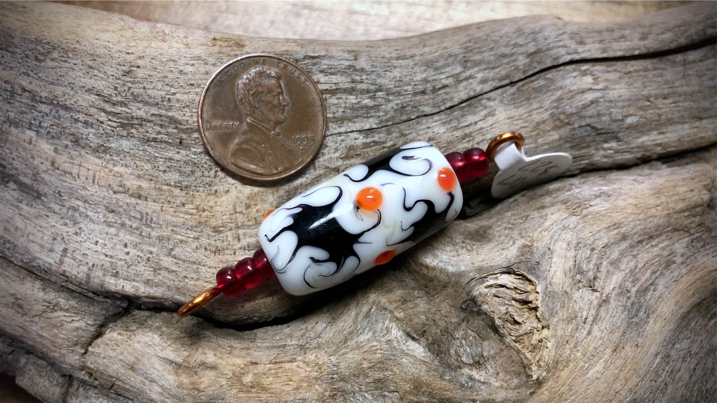 Lampwork Glass Bead by Mac Arts