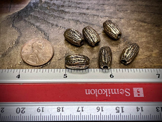 Bronze Nature Tube Bead/Spacer