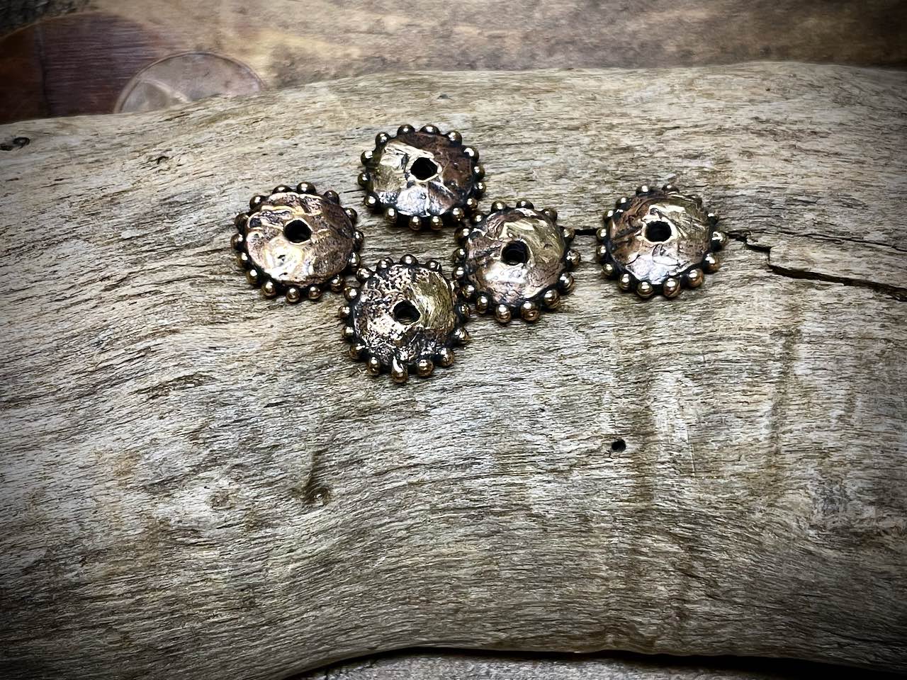 Bronze Disc Bead/Spacer