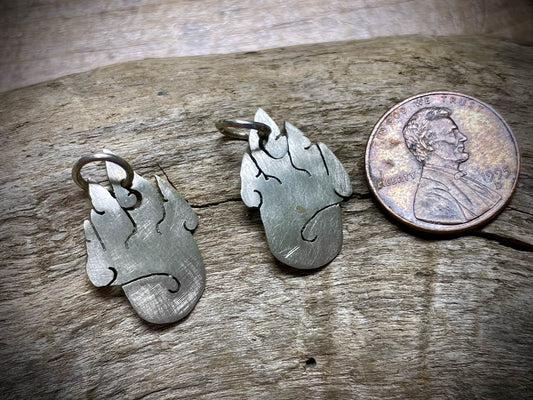 Windswept Bear Paw Pendants/Charms by Nori Greer