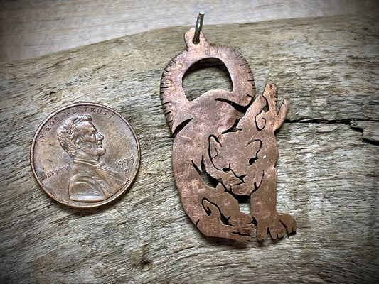 Cerberus at the Door Pendant by Nori Greer