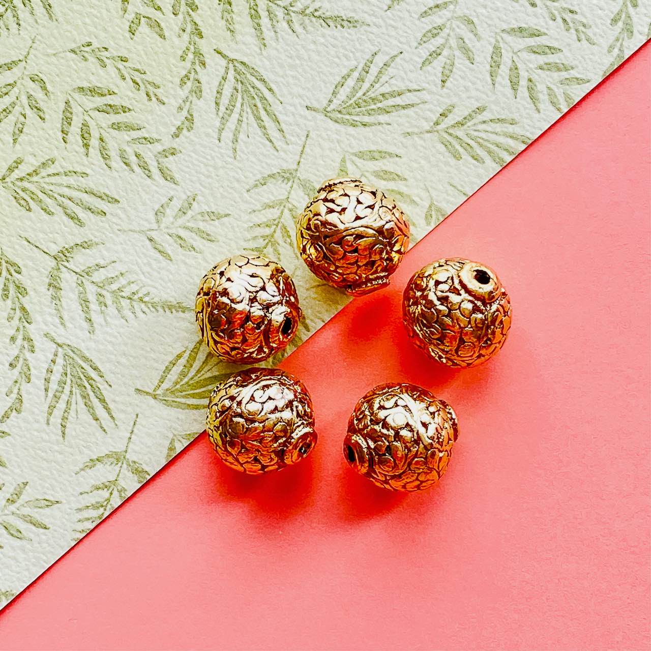 Allegory Gallery Pewter—Large Bead with Engraving