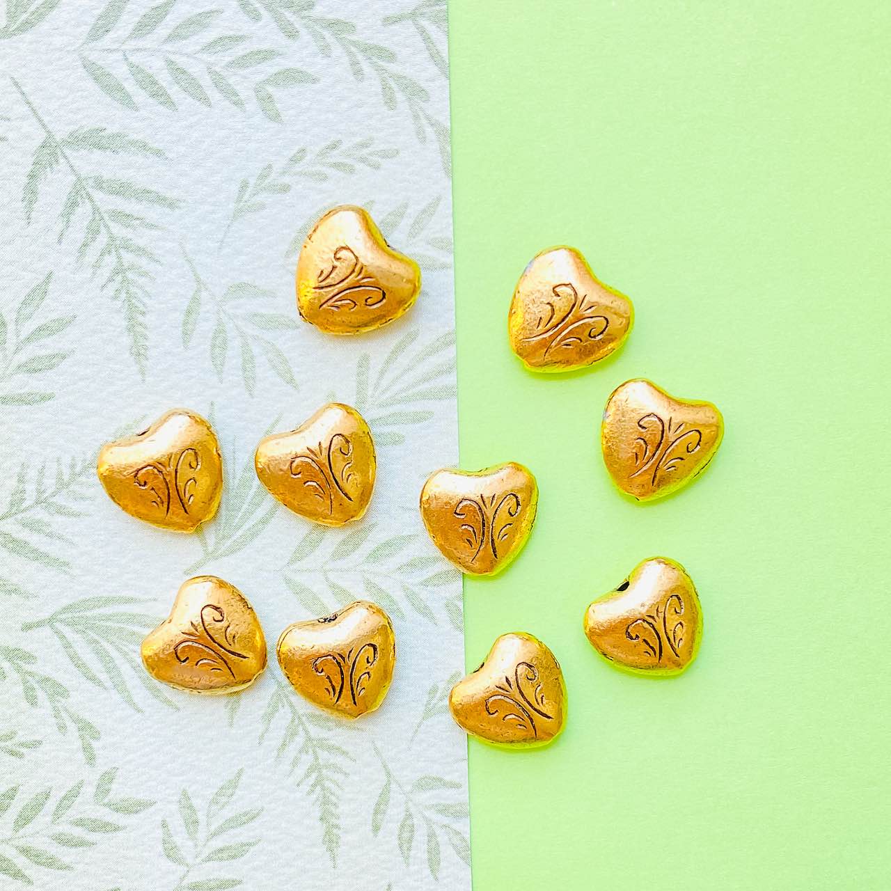 Allegory Gallery Pewter—Puffed Heart—Flower