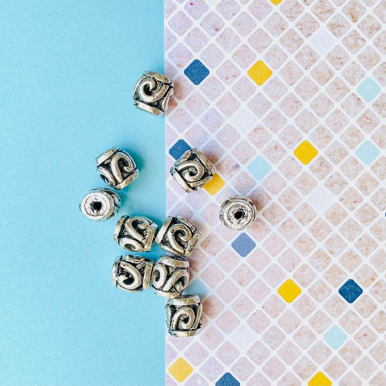 Allegory Gallery Pewter—Barrel—Swirl