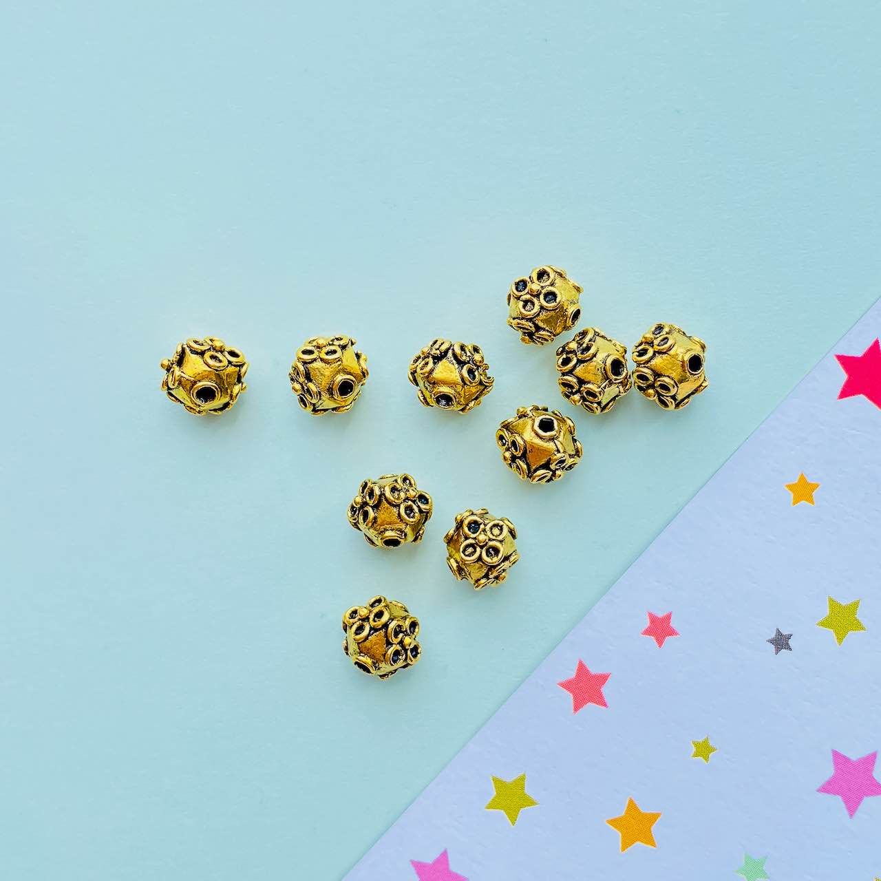 Allegory Gallery Pewter—Bead—Flower