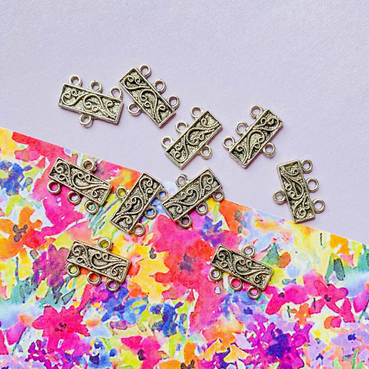 Allegory Gallery Pewter—3 To 1 Connector