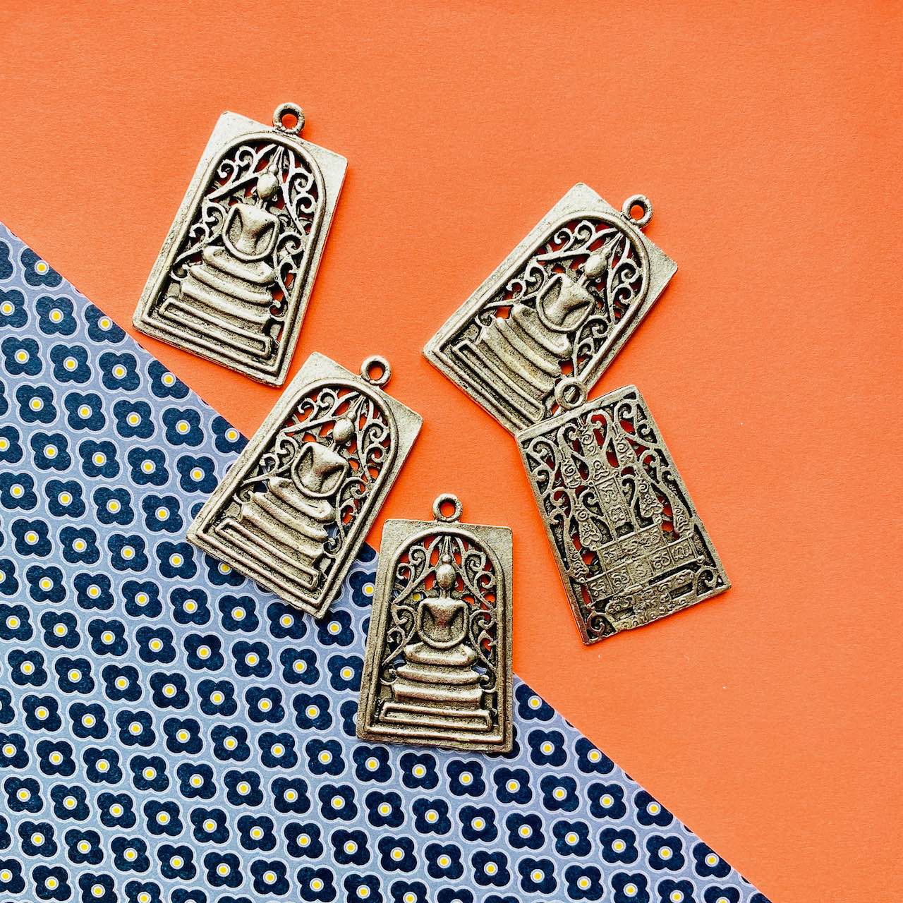 Allegory Gallery Pewter—Buddha Amulet