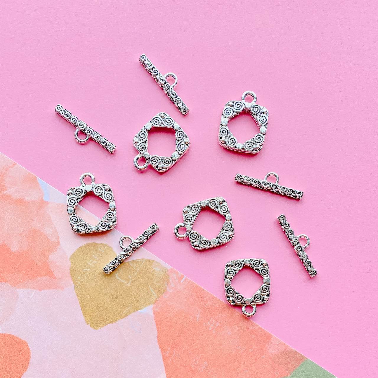 Allegory Gallery Pewter—Toggle Clasp