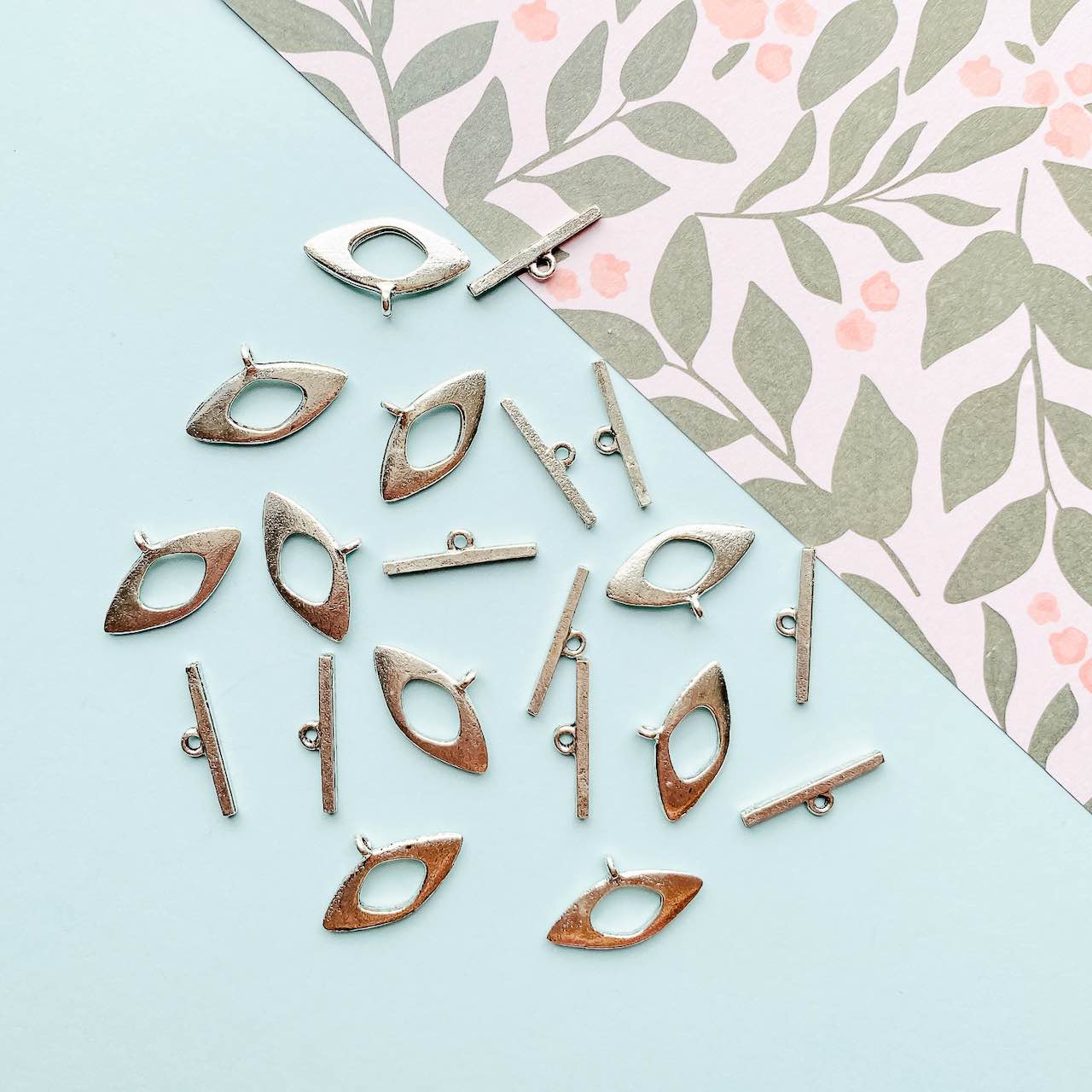 Allegory Gallery Pewter—Toggle Clasp—Fish Eye