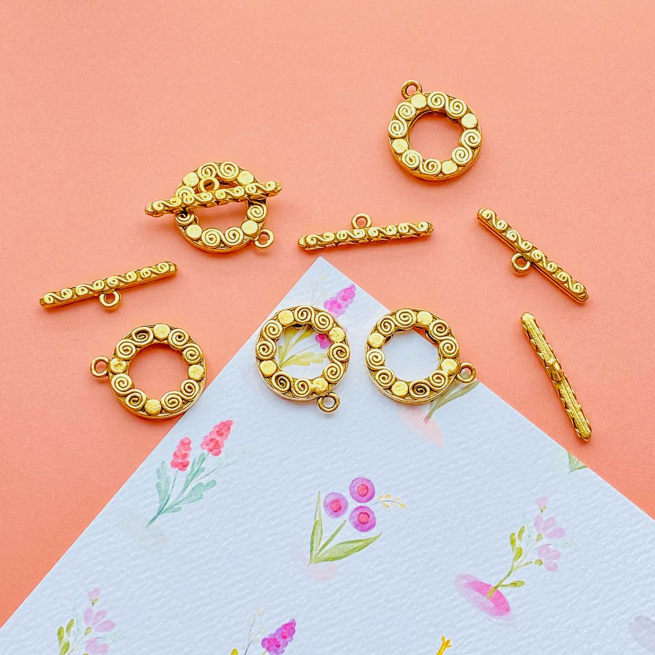 Allegory Gallery Pewter—Toggle Clasp—Bali