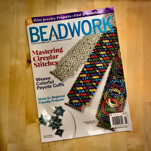 Featured in Beadwork Magazine