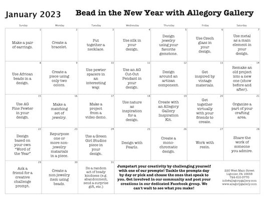 Announcing "Bead in the New Year" for 2023!