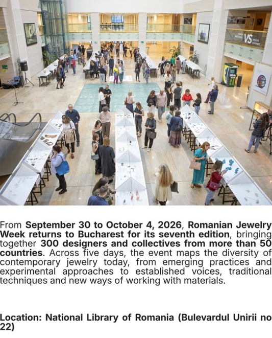 We're Off to Romanian Jewelry Week!