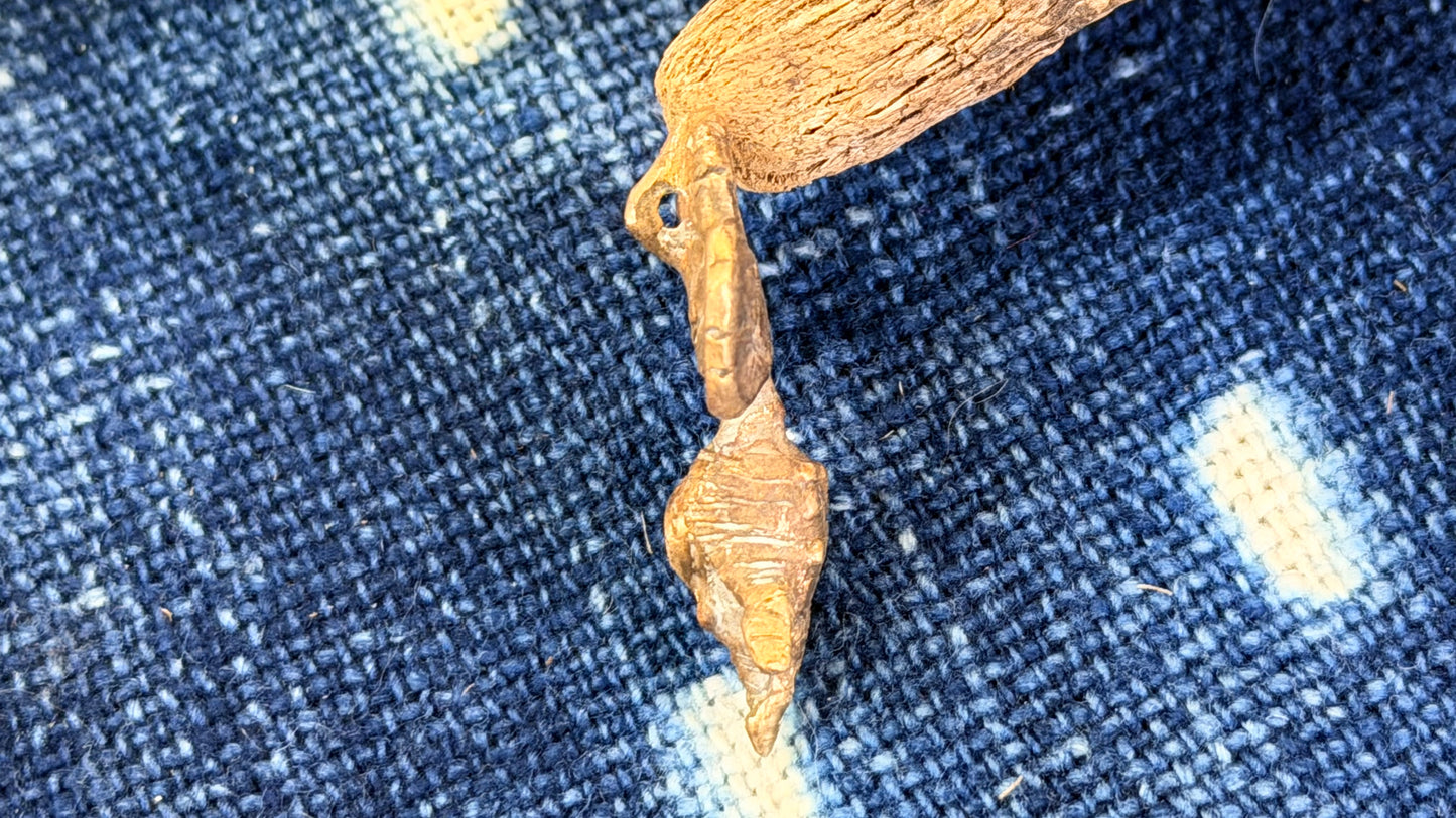 Cast Bronze Mandrake / Root Baby by Andrew Thornton