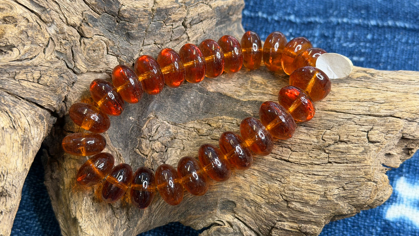 Vintage Czech Glass Strand