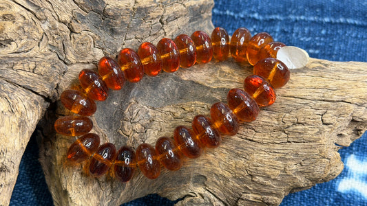 Vintage Czech Glass Strand