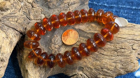 Vintage Czech Glass Strand