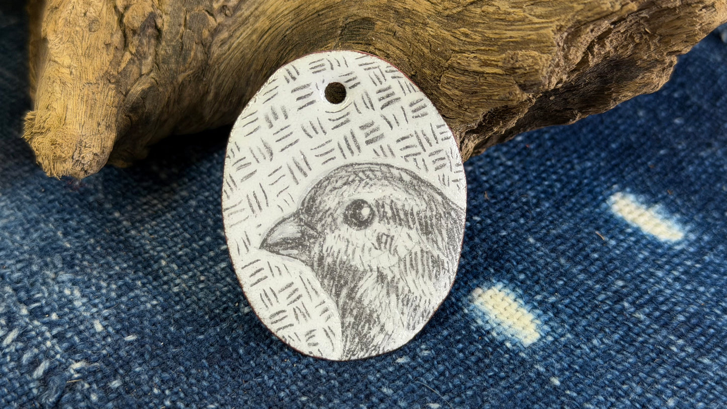 Enamel Pendant by Andrew Thornton