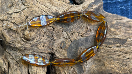 Vintage Czech Glass Strand